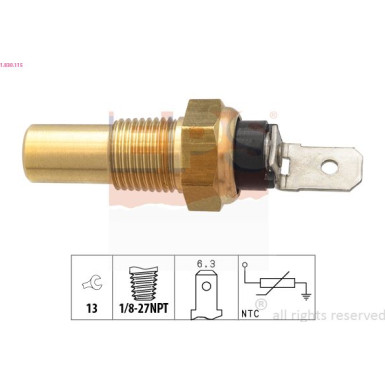 EPS Temperatursensor 1.830.115 EPS Temperatursensor 1.830.115