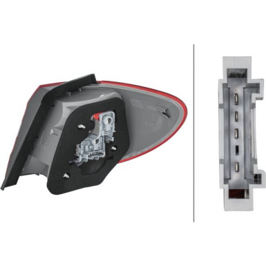 HECKLEUCHTE HELLA MERCEDES B-KLASSE W246 11-18 2SD 354 872-011