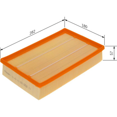 Luftfilter F 026 400 033 Luftfilter F 026 400 033