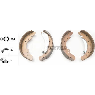 Bremsbacken Fiat Ducato 94 91047900