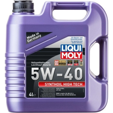 Ol Liqui Moly 5W40 4L Syntho 2194 Ol Liqui Moly 5W40 4L Syntho 2194