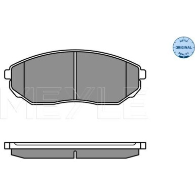 Bremsbelagsatz Kia P. Sorento 02- Mit Sensor MEYLE-ORIGINAL: True to OE 025 240 9217/W