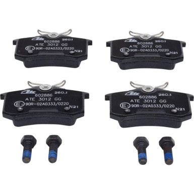 Bremsbelagsatz Vw T. Golf/Vento/Passat/Polo/A4/A6/Renault 88-05 13.0460-2886.2