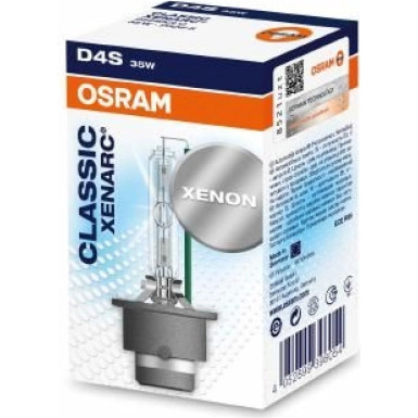 Osram D4S 85V 35W P32d-5 Xenarc Classic Faltschachtel 1St XENARC® CLASSIC 66440CLC