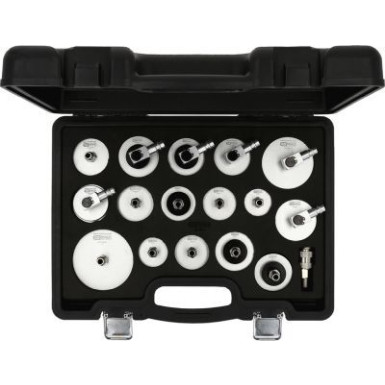 KS TOOLS ZESTAW ADAPTERÓW DYSZY ODPOWIETRZAJ CYCH, 17 SZT. 160.0815 KS TOOLS ZESTAW ADAPTERÓW DYSZY ODPOWIETRZAJ CYCH, 17 SZT. 160.0815