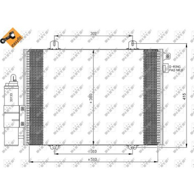 Kondensator, Klimaanlage 35379