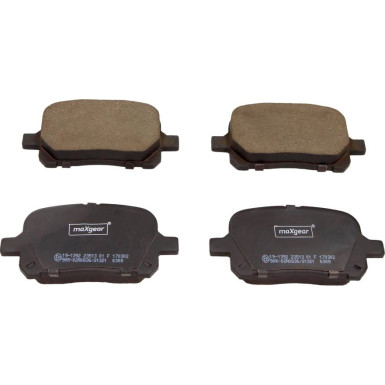 Bremsbelagsatz Toyota P. Camry/Avalon 01-/Previa 00 19-1392 Bremsbelagsatz Toyota P. Camry/Avalon 01-/Previa 00 19-1392