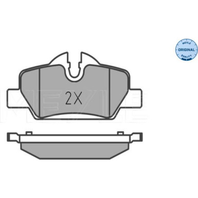 Bremsbelagsatz Mini T. Cooper/One 1,5-2,0 13 252598016 Bremsbelagsatz Mini T. Cooper/One 1,5-2,0 13 252598016