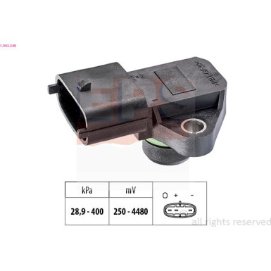 Sensor, Saugrohrdruck 1.993.249 Sensor, Saugrohrdruck 1.993.249