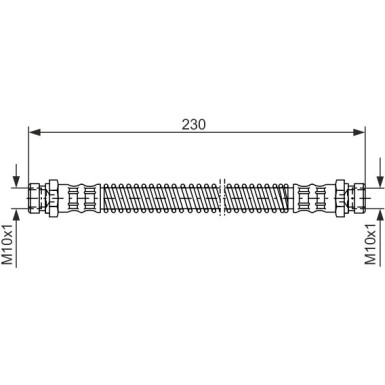 Bremsschlauch HYUNDAI Getz 1987476019