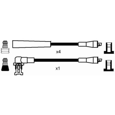 NGK Zündleitungssatz 7153