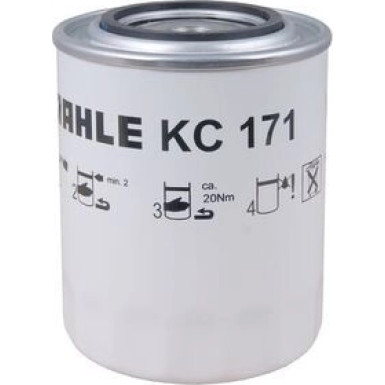 MAHLE Kraftstofffilter KC 171