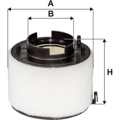FILTRON Luftfilter AK 371/8
