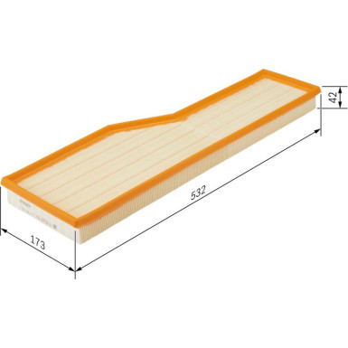 Luftfilter F 026 400 479 Luftfilter F 026 400 479