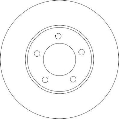 Bremsscheibe Mazda S. 3 DF4384 Bremsscheibe Mazda S. 3 DF4384