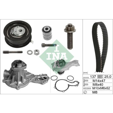 INA Wasserpumpe + Zahnriemensatz 530 0377 30 INA Wasserpumpe + Zahnriemensatz 530 0377 30