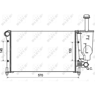 Kühler, Motorkühlung 53128A