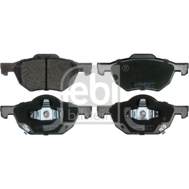 FEBI BILSTEIN Bremsbelagsatz, Scheibenbremse 116315 FEBI BILSTEIN Bremsbelagsatz, Scheibenbremse 116315