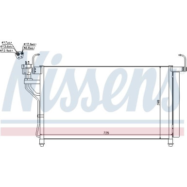 Kondensator PKW HYUNDAI H1 07- 2.4 I 16V 940350