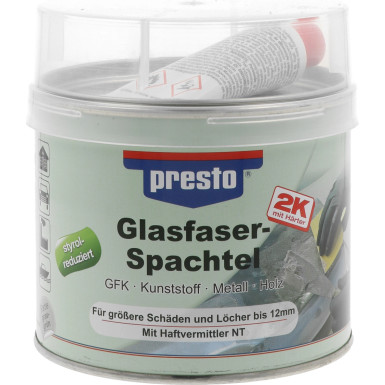 Presto Glasfaserspachtel 1kg 601112 Presto Glasfaserspachtel 1kg 601112