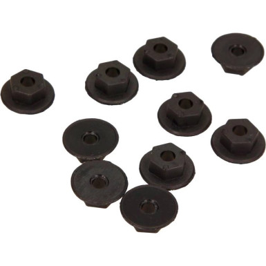 Radlaufmutter / Stoßstangenmutter Fiat Ducato 01-06 / Opel Astra Corsa Calibra Meriva Insignia (10 Stück) C10146 Radlaufmutter / Stoßstangenmutter Fiat Ducato 01-06 / Opel Astra Corsa Calibra Meriva Insignia (10 Stück) C10146