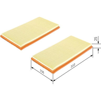 Luftfilter F 026 400 152
