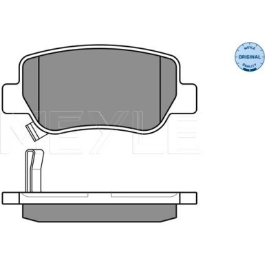 Bremsbelagsatz Toyota T. Avensis 09- Mit Sensor MEYLE-ORIGINAL: True to OE 025 248 8516/W