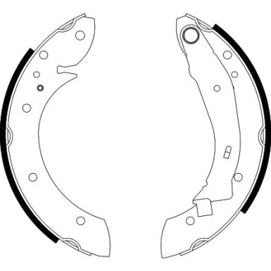 Bremsbacken Citroen Berlingo 91052900