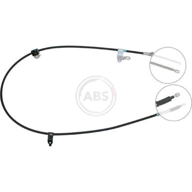 A.B.S. Handbremsseil Seilzug Festellbremse K19328 A.B.S. Handbremsseil Seilzug Festellbremse K19328