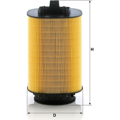 Mann & Hummel Luftfilter PKW MERCEDES C180,E200,E250 12 C 14 006