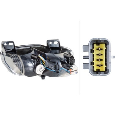 HECKLEUCHTE HELLA CITROEN C4 13 2TN 011 056-031