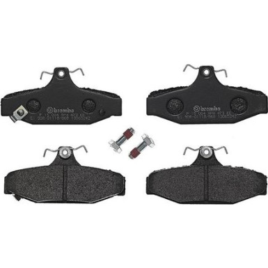 BREMBO Bremsklötze HA P 15 004 BREMBO Bremsklötze HA P 15 004