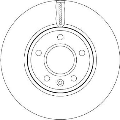 Bremsscheibe Opel P. Astra 09 DF7923 Bremsscheibe Opel P. Astra 09 DF7923