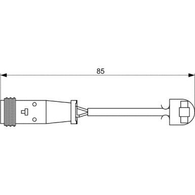 Warnkontakt VW 1987473038 Warnkontakt VW 1987473038