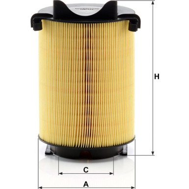 Mann & Hummel Luftfilter PKW AUDI,SEAT,SKODA,VW C 14 130