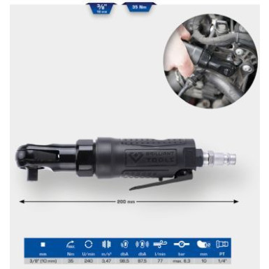 KS TOOLS Ratschenschrauber (Druckluft) BT160602 KS TOOLS Ratschenschrauber (Druckluft) BT160602