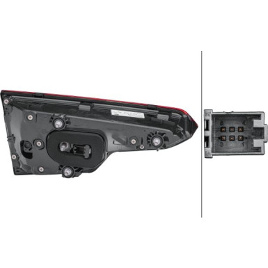 HECKLEUCHTE HELLA AUDI A4 LIM 15 2SV 012 247-281