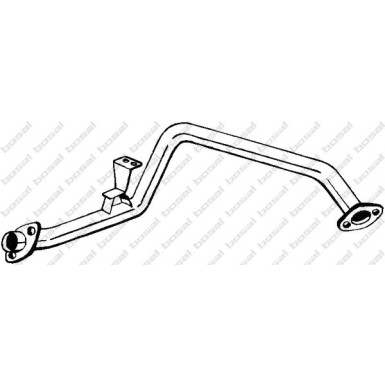 Bosch Automotive Auspuffrohr 885-039 Bosch Automotive Auspuffrohr 885-039