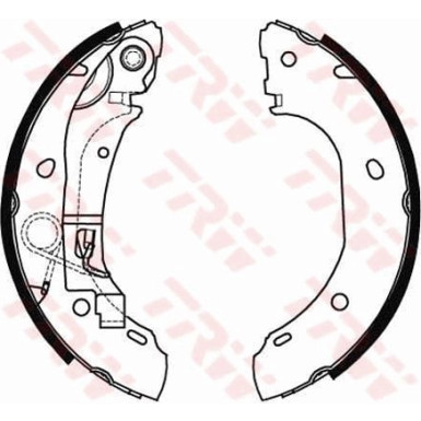 40 461 026 Bremsbacken GS8472 40 461 026 Bremsbacken GS8472