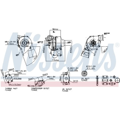 Nissens Turbo 93037 Nissens Turbo 93037