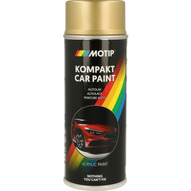 MoTip Autolack Acryl Kompakt gold metallic400ml KOMPAKT AUTOLACK gold metallic 400 ml 52350