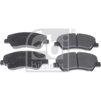 FEBI BILSTEIN Bremsbelagsatz, Scheibenbremse 116280 FEBI BILSTEIN Bremsbelagsatz, Scheibenbremse 116280