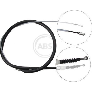 A.B.S. Handbremsseil Seilzug Festellbremse K13576 A.B.S. Handbremsseil Seilzug Festellbremse K13576