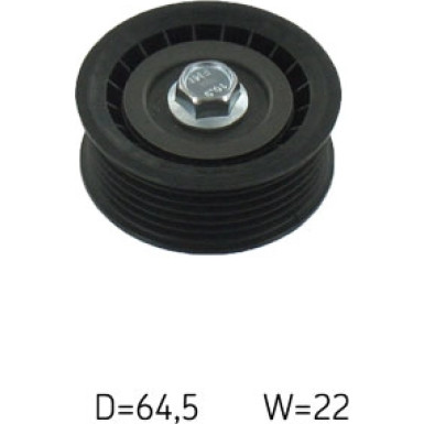Spannrolle Nebentrieb FIAT Croma, OPEL Astra H,Vectra C VKM 32049 Spannrolle Nebentrieb FIAT Croma, OPEL Astra H,Vectra C VKM 32049