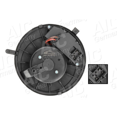7224,911,2 Innenraumgebläse VW GOLF V 10/03-6/09 55004