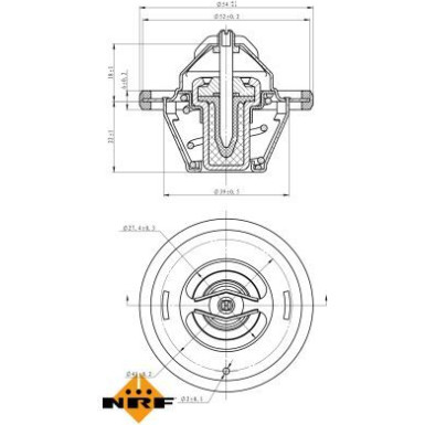Thermostat, Kühlmittel 725065 Thermostat, Kühlmittel 725065
