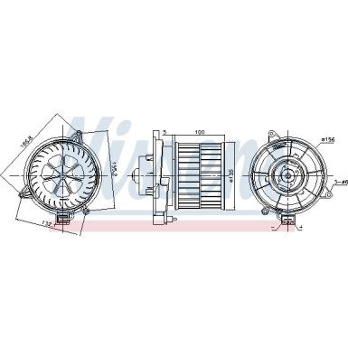 Innenraumgebläse Ford Fiesta V 01 87311