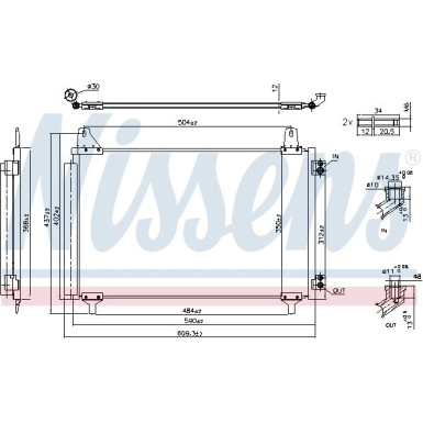 Kondensator PKW Peugeot 208 18 FIRST FIT 941296