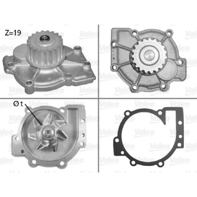 Wasserpumpe 506325 Wasserpumpe 506325