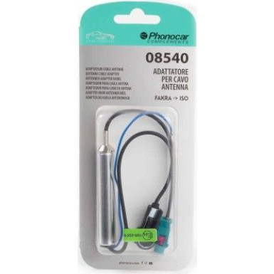 Phonocar Antennen-Adapter PHANTOMEINSPEISUNG FAKRA ISO 45 cm Antennen-Adapter PHANTOMEINSPEISUNG FAKRA -> ISO 08540